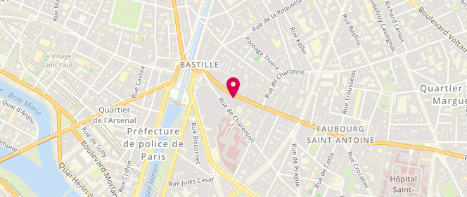 Plan de Carhartt, 38 Bis Rue du Faubourg Saint-Antoine, 75012 Paris