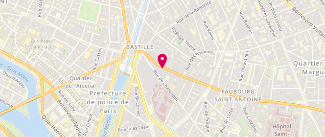 Plan de Chevignon, 36 Rue du Faubourg Saint-Antoine, 75012 Paris