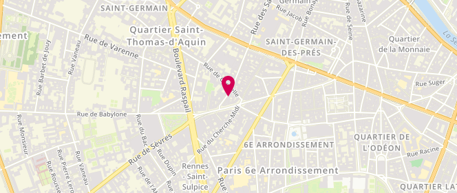 Plan de Creations R.B, 81 Rue des Saints Peres, 75006 Paris