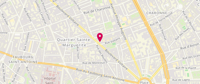 Plan de La Boutique, 209 Boulevard Voltaire, 75011 Paris