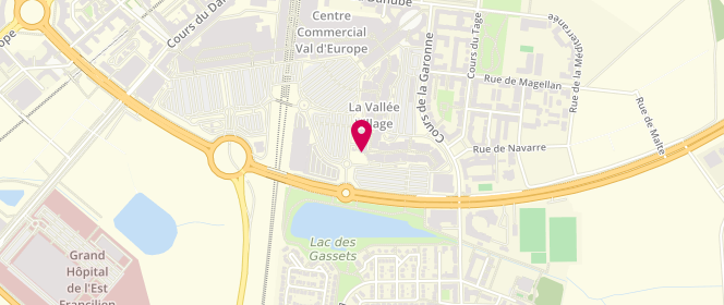 Plan de Longchamp, la Vallée Outlet Shopping Village
3 Cr de la Garonne, 77700 Serris
