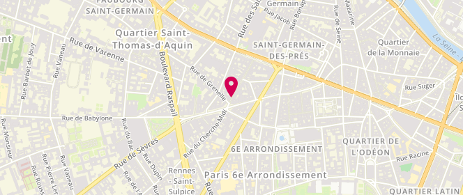 Plan de Zénith, 35 Rue Dragon, 75006 Paris