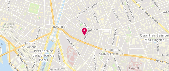 Plan de Ba&Sh, 7-9 Rue de Charonne, 75011 Paris
