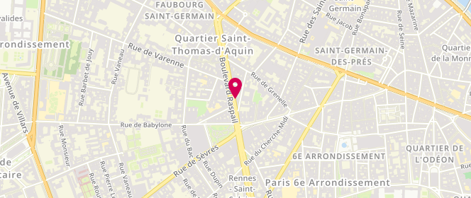 Plan de Crockett & Jones, Rive Gauche
33 Boulevard Raspail, 75007 Paris