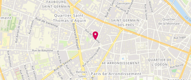 Plan de Sportmax, Rue des Saints-Pères 72, 75007 Paris