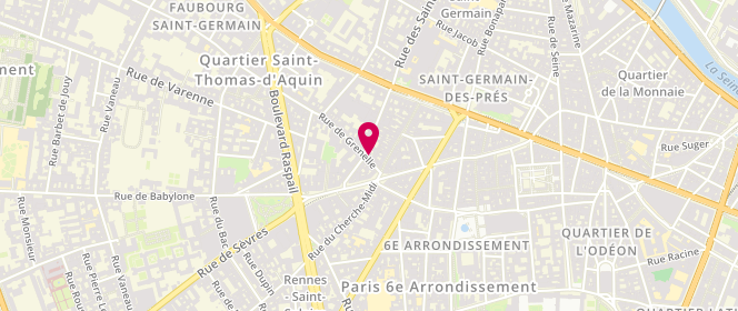 Plan de Zadig & Voltaire, 10 Rue de Grenelle, 75006 Paris
