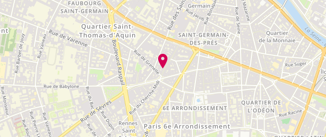 Plan de Vicomte A, 40 Rue du Dragon, 75006 Paris