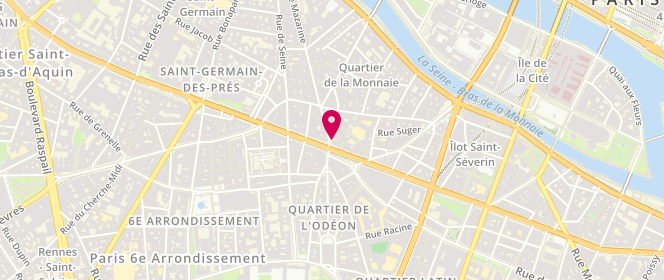 Plan de La Piscine, 19-21 Rue de l'Ancienne Comédie, 75006 Paris