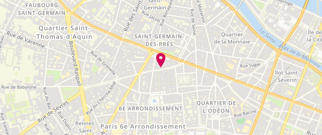 Plan de Tara Jarmon, 18 Rue du Four, 75006 Paris