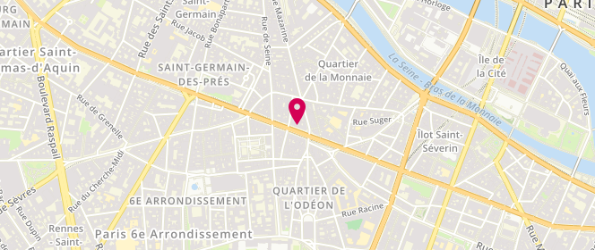 Plan de Bruce Field, 136 Boulevard Saint Germain, 75006 Paris