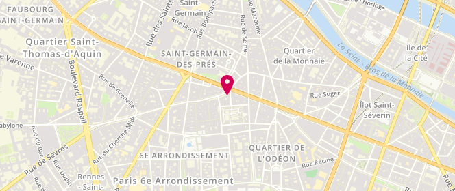 Plan de Jott, 1 Rue du Four, 75006 Paris