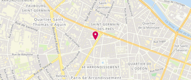 Plan de Ldb, 56 Rue de Rennes, 75006 Paris