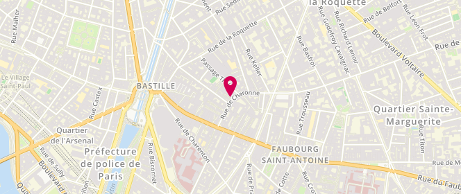 Plan de Schmoove, 17 Rue de Charonne, 75011 Paris