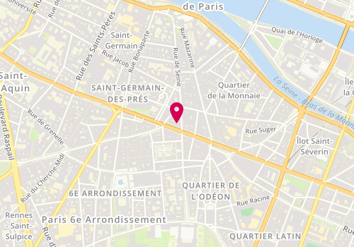 Plan de Estheme Cachemire, 152 Boulevard Saint-Germain, 75006 Paris