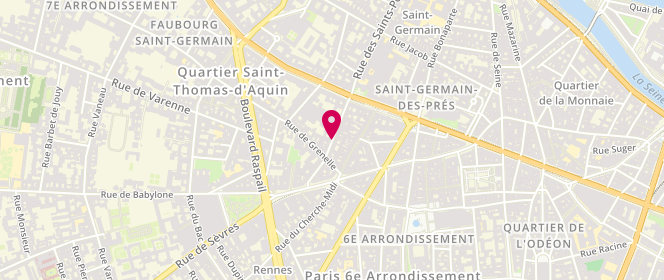 Plan de Ventilo, 71 Rue des Saints Peres, 75006 Paris