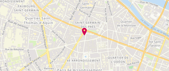 Plan de Patrizia Pepe, 54 Rue Bonaparte, 75006 Paris