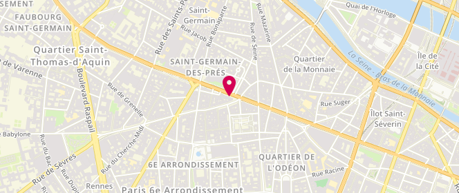 Plan de Loding, 135 Boulevard Saint-Germain, 75006 Paris