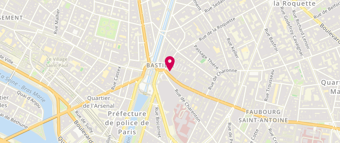 Plan de Volcom, 5 Rue du Faubourg Saint-Antoine, 75011 Paris