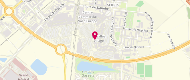 Plan de Charles Tyrwhitt, la Vallee Shopping Village
3 Cr de la Garonne Emplacement 11, 77700 Serris
