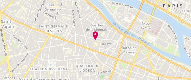 Plan de Extrovert, 47 Rue Saint-André des Arts, 75006 Paris