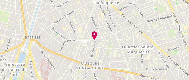 Plan de Flolove, 25 Rue Trousseau, 75011 Paris
