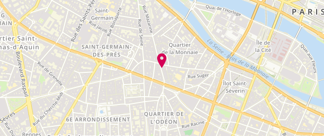 Plan de Café Coton, 3 Rue de l'Ancienne Comédie, 75006 Paris
