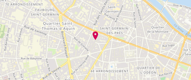 Plan de Officine Générale, 16 Rue du Dragon, 75006 Paris