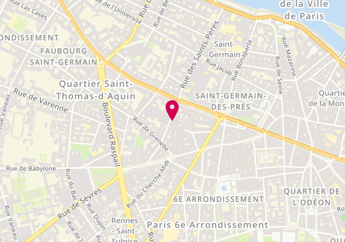 Plan de Soeur, 61 Rue des Saints-Pères, 75006 Paris