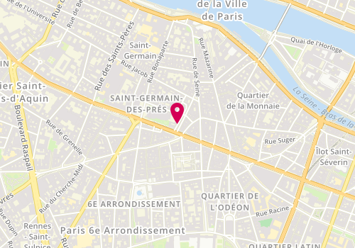 Plan de SH Paris, 5 Pass Petite Boucherie, 75006 Paris