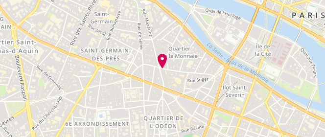 Plan de Dauphin Beige, 65 Rue Saint-André des Arts, 75006 Paris