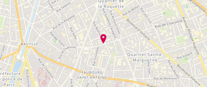 Plan de La Petite Bobine, 69 Rue de Charonne, 75011 Paris