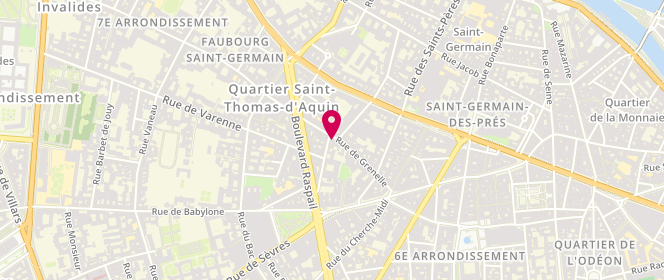 Plan de Rochas, 31 Rue Grenelle, 75007 Paris
