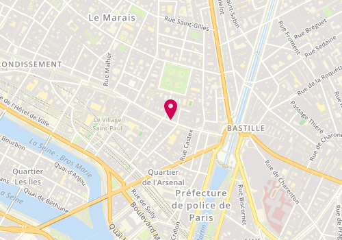 Plan de Natalys, 32 Rue Saint-Antoine, 75004 Paris