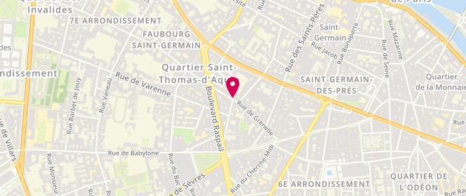 Plan de Candice Fauchon, 38 Rue de Grenelle, 75007 Paris