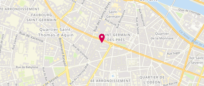 Plan de Arthur et Fox, 159 Boulevard Saint-Germain, 75006 Paris