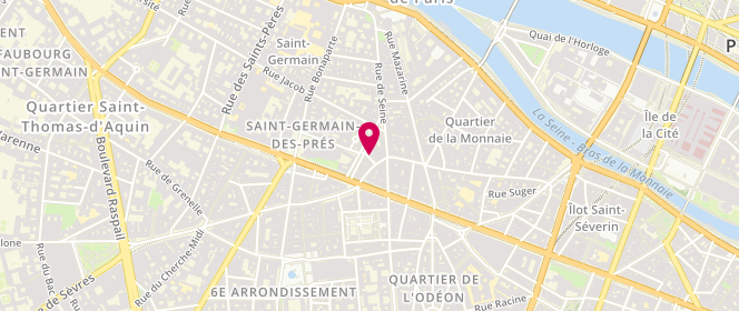 Plan de Dépôt-Vente de Buci, 4 Rue de Bourbon le Château, 75006 Paris