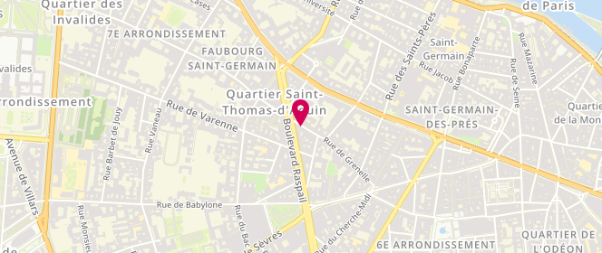 Plan de WICKET Paris 7e, 39 Rue de Grenelle, 75007 Paris