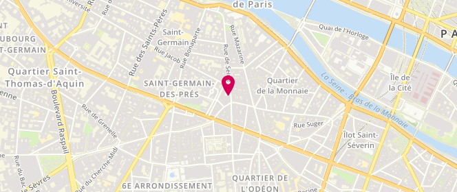 Plan de Impérial Classic Diffusion, 54 Rue de Seine, 75006 Paris