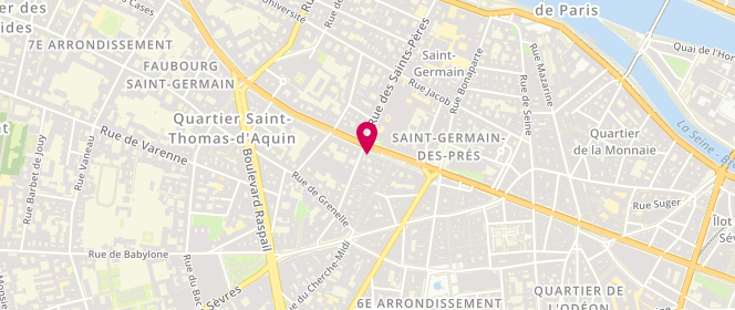 Plan de Ralph Lauren Store St Germain (907), 173 Boulevard Saint-Germain, 75006 Paris