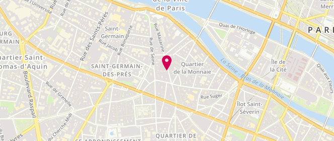 Plan de Coton Doux, 68 Rue Mazarine, 75006 Paris