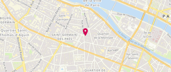 Plan de Isabel Marant, 59 Rue de Seine, 75006 Paris