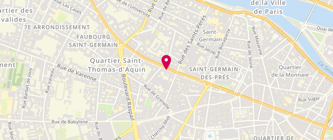 Plan de Il Gufo, 183 Boulevard Saint-Germain, 75007 Paris