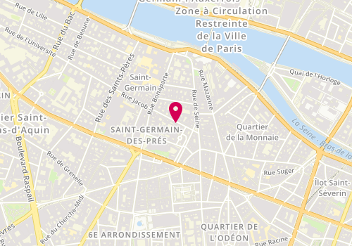 Plan de Freego, 11 Rue Jacob, 75006 Paris