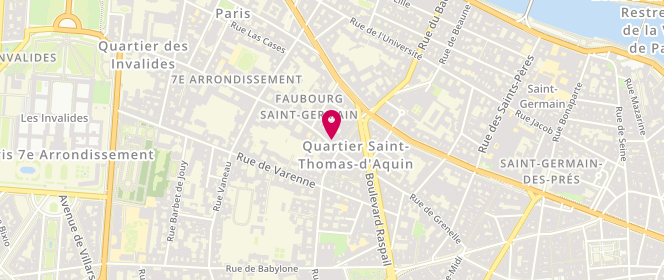 Plan de Bonton, 82 Rue Grenelle, 75007 Paris