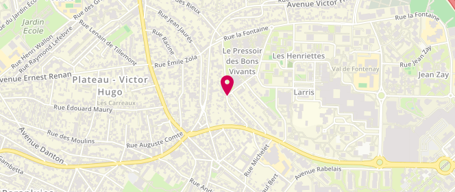 Plan de Okaïdi, Lotissement 34 - Centre Com Auchan
Rue Alfred de Musset, 94120 Fontenay-sous-Bois