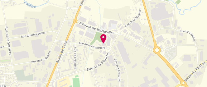 Plan de M.T Marques, Face à Intersport avenue de Bischwiller, 14500 Vire-Normandie
