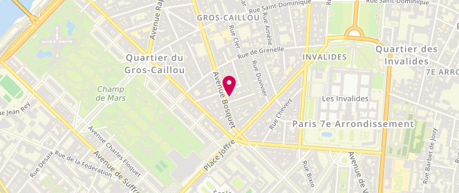 Plan de Stradel’s, 65 avenue Bosquet, 75007 Paris