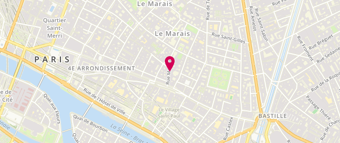 Plan de Cotélac, 10 Rue Malher, 75004 Paris