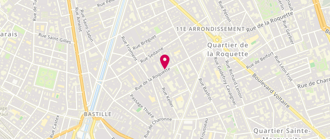 Plan de NIN & LAUR - Parly 2, 59 Rue de la Roquette, 75011 Paris