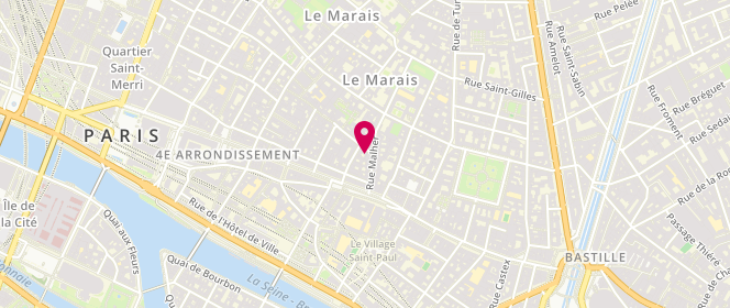 Plan de Desigual, 3 Rue des Rosiers, 75004 Paris